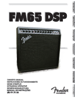 Fender FM-65-DSP - Owners Manual